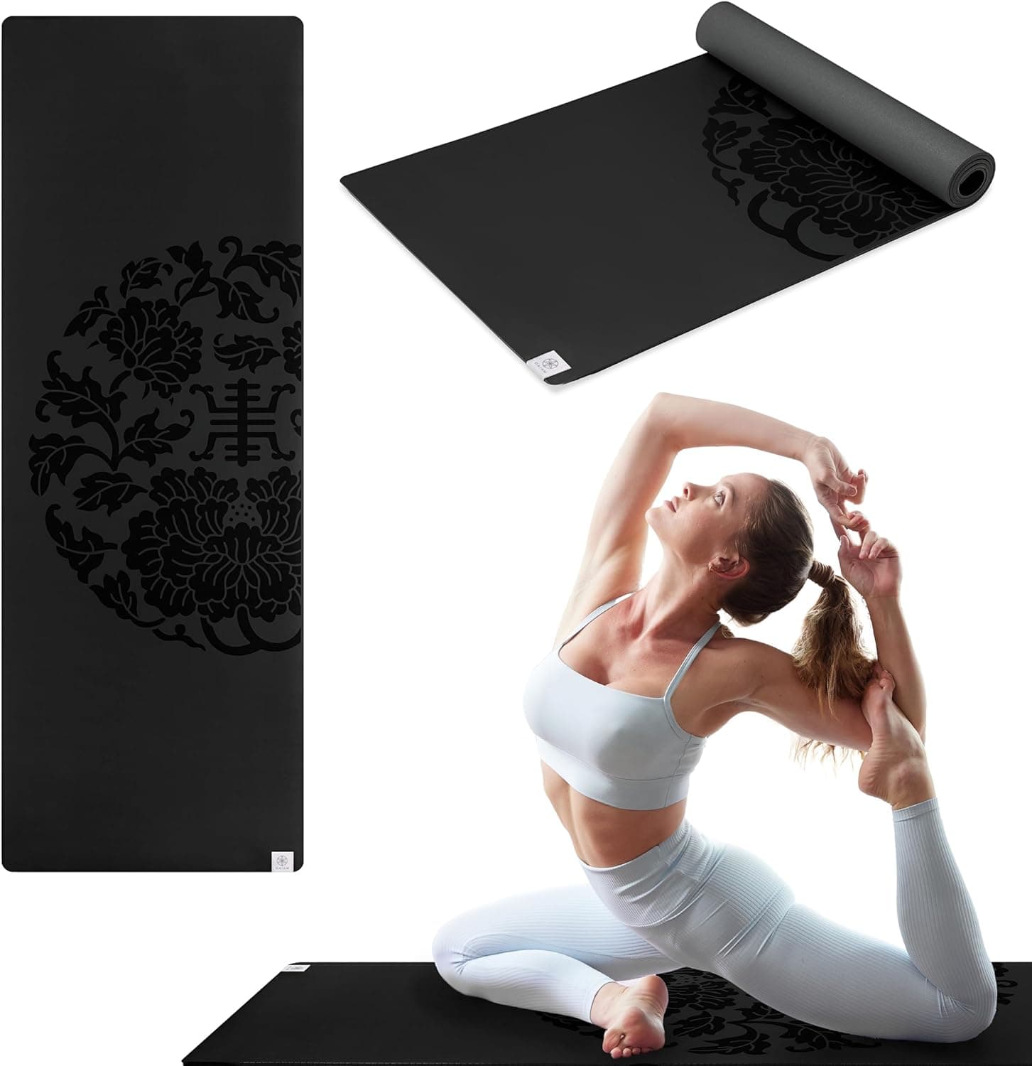 Gaiam premium dry-grip exercise mat
